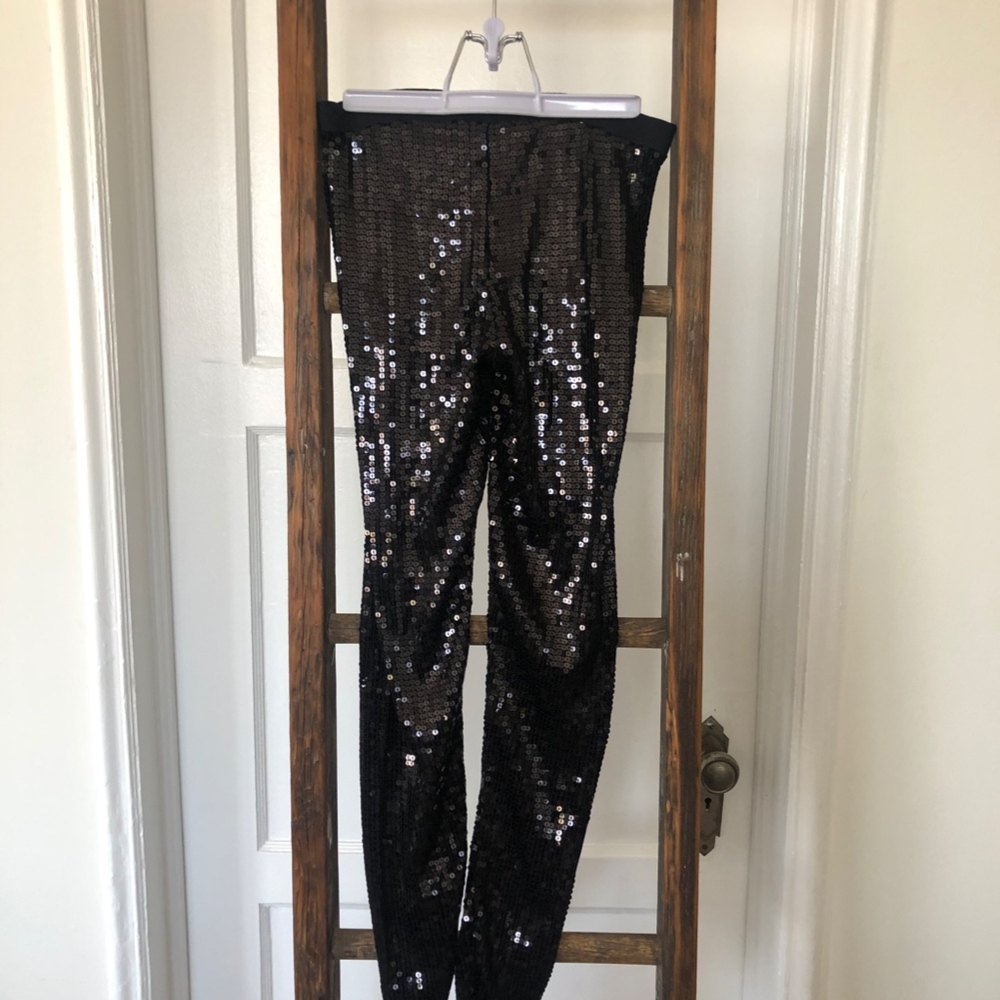 Topshop Sequin Leggings